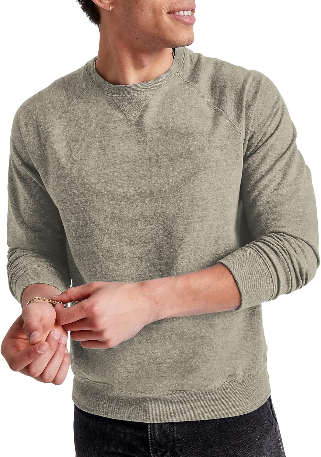 Hanes Men's Tri-Blend Crewneck Sweatshirt