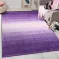 Wonnitar Washable 3x5 Purple Rugs for Bedroom and More