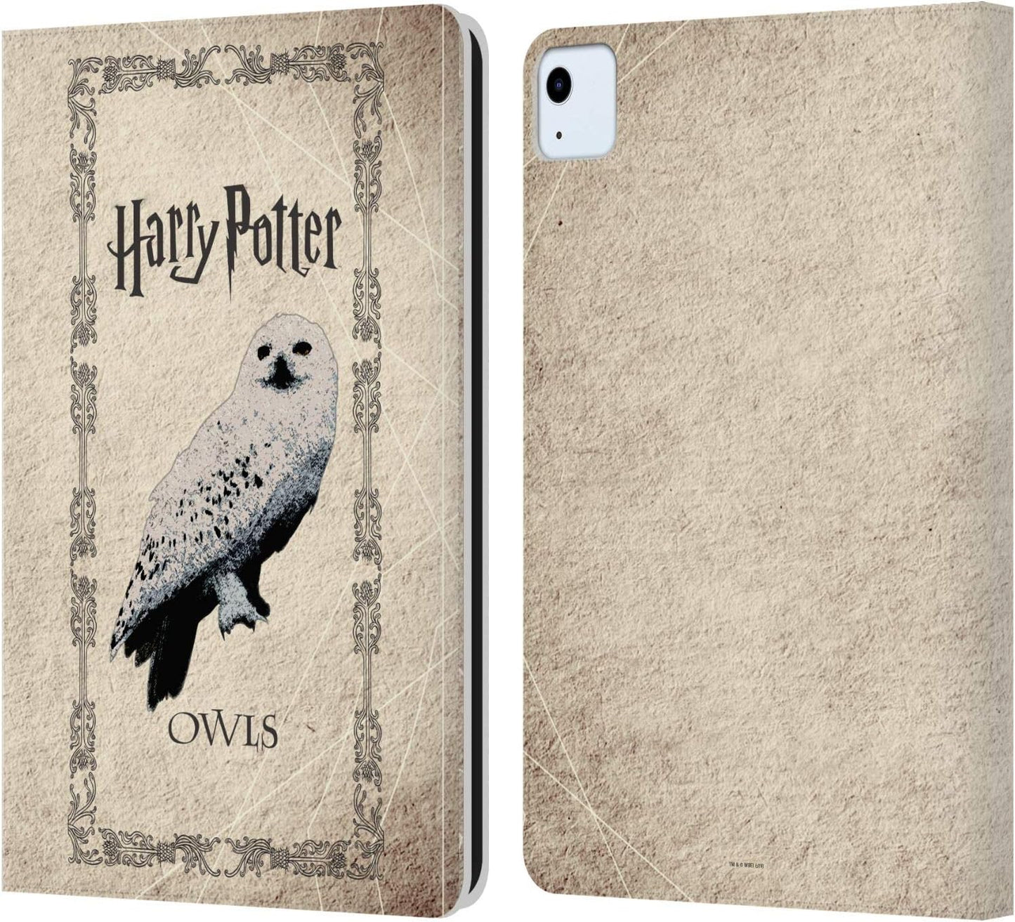 Harry Potter Hedwig Owl Leather Wallet Case for iPad Air 11