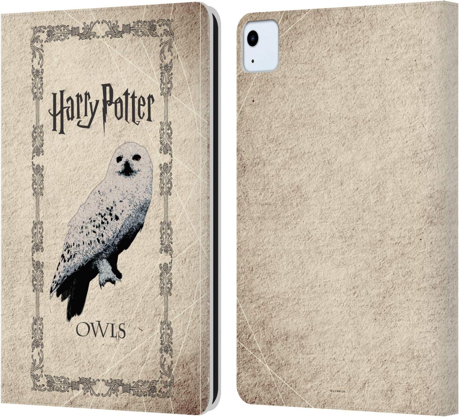 Harry Potter Hedwig Owl Leather Wallet Case for iPad Air 11