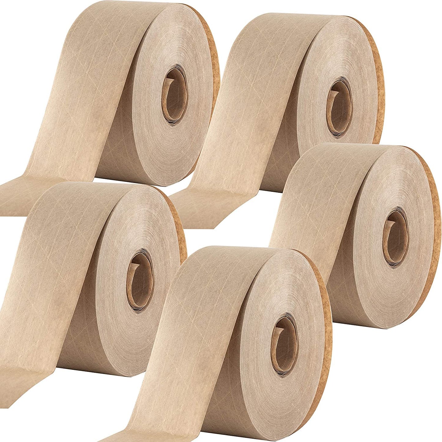 Ultra Durable Water-Activated Tape for Secure Packing 5Pk