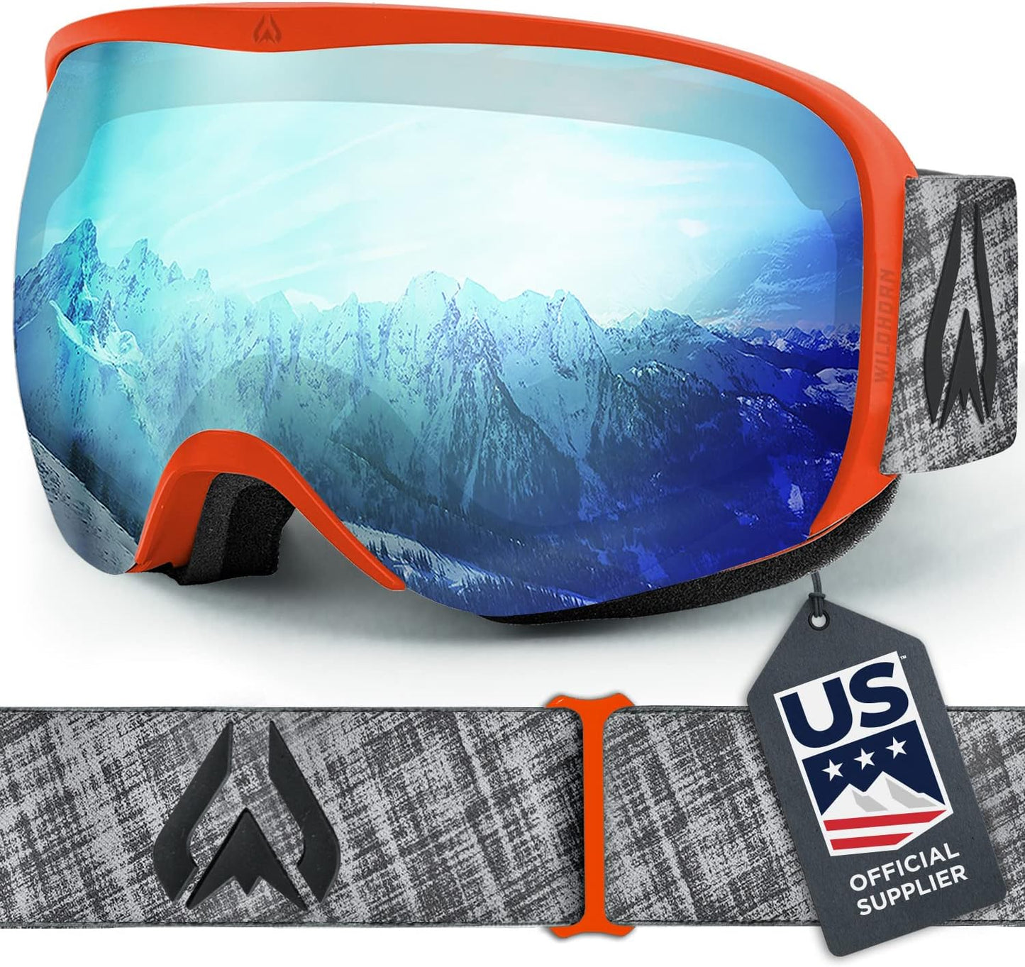Wildhorn Cristo Ski Goggles - Anti-Fog 100% UV Protection