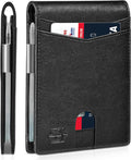 Zitahli Money Clip Wallet for Men - Slim Bifold Wallet with RFID
