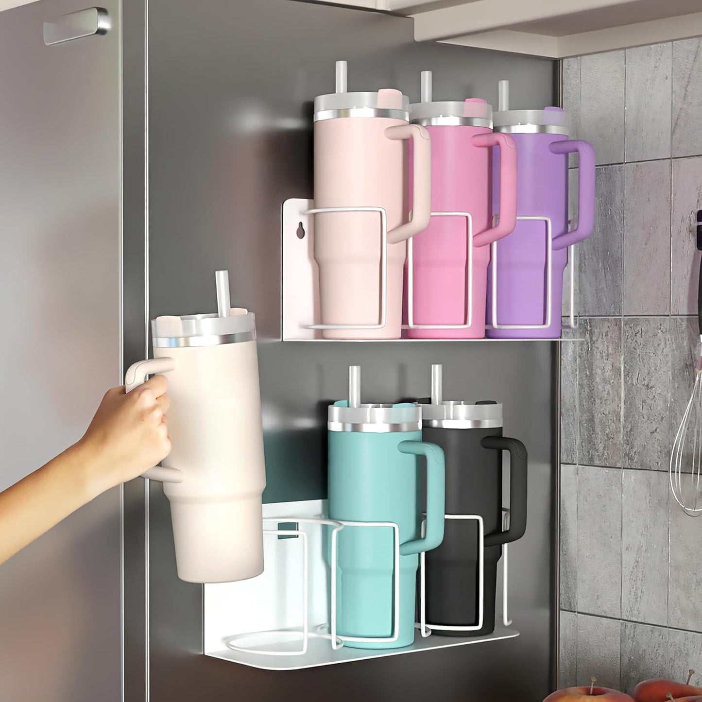 Sorbus Tumbler Cup Organizer for 20oz, 30oz, 40oz Tumblers