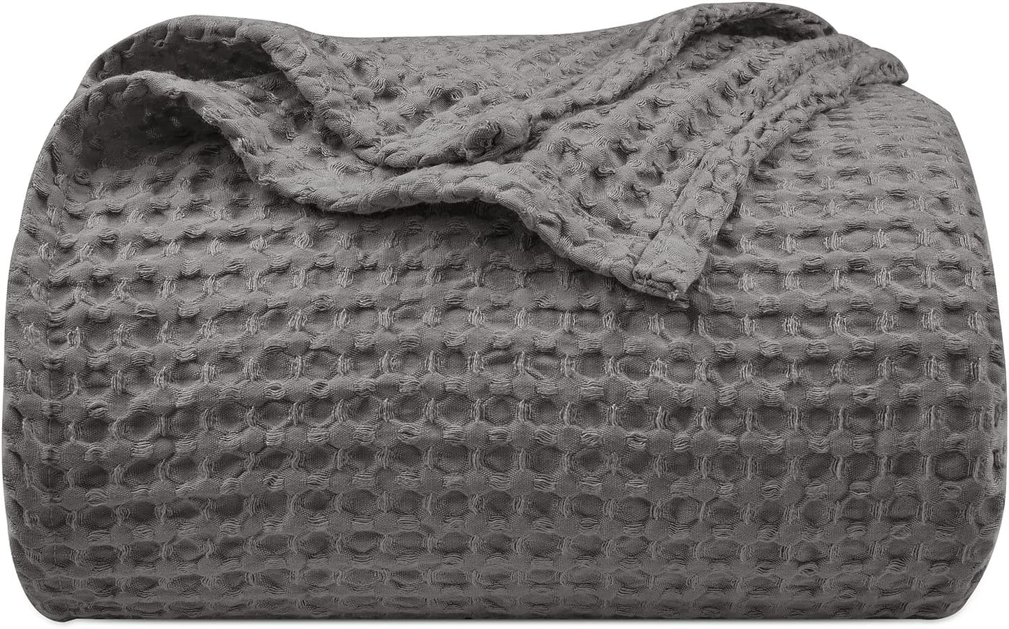 PHF Ultra Soft Waffle Weave Blanket for Cozy Home Decor