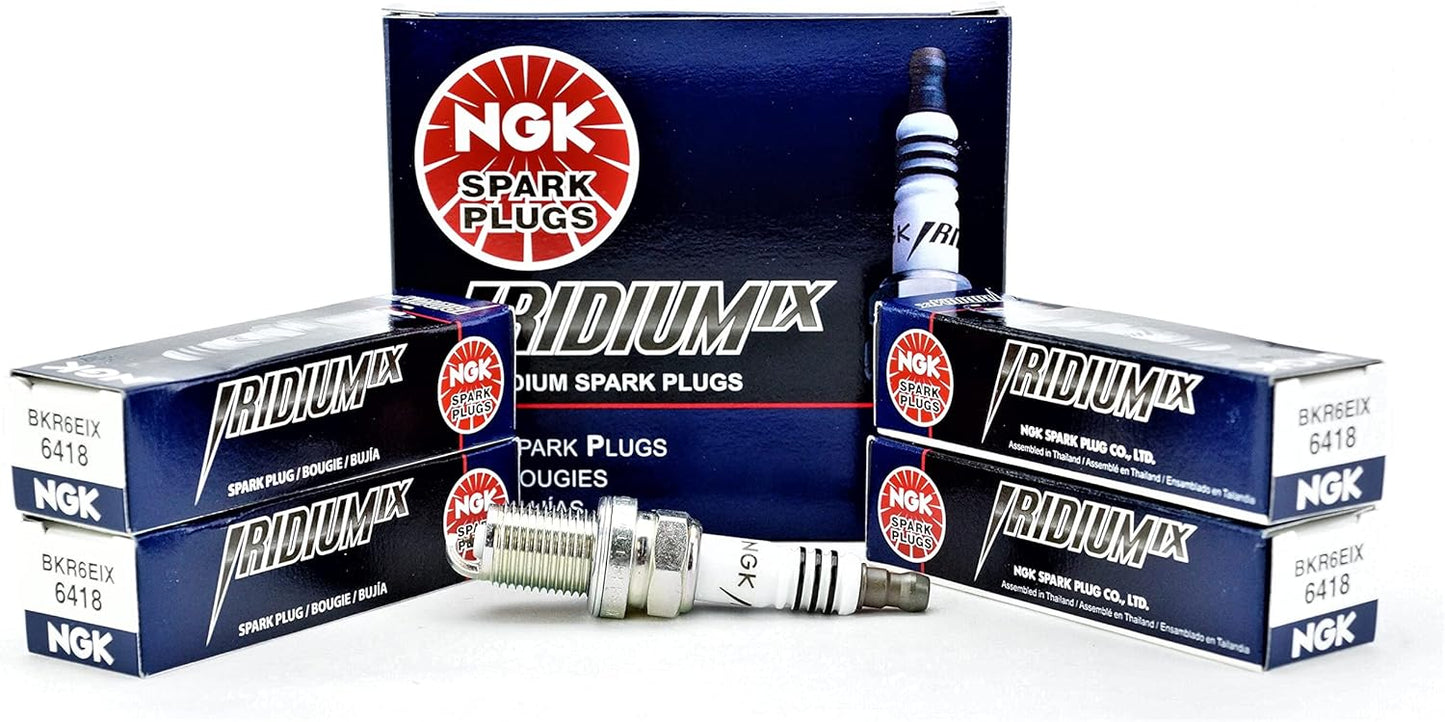 NGK Iridium Spark Plugs BKR6EIX - Enhance Engine Performance
