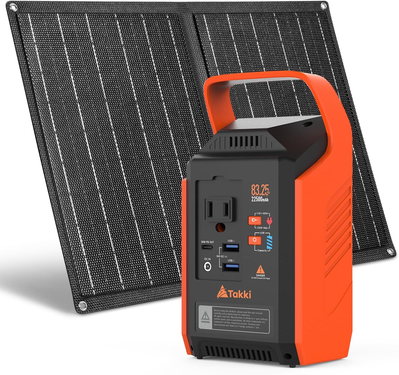 Takki Solar Power Generator: Portable & Reliable