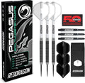 25g RED DRAGON Pegasus Tungsten Steeltip Darts Set - Complete Kit