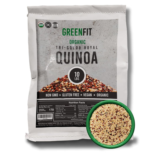 Organic Tri Color Quinoa - Non-GMO, Gluten-Free Supergrain