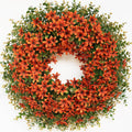 26 in Fall Wreath for Front Door - Large Artificial Eucalyptus Autumn