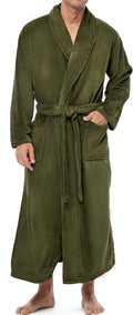 Alexander Del Rossa Long Mens Robe Full Length Big and Tall - Warm