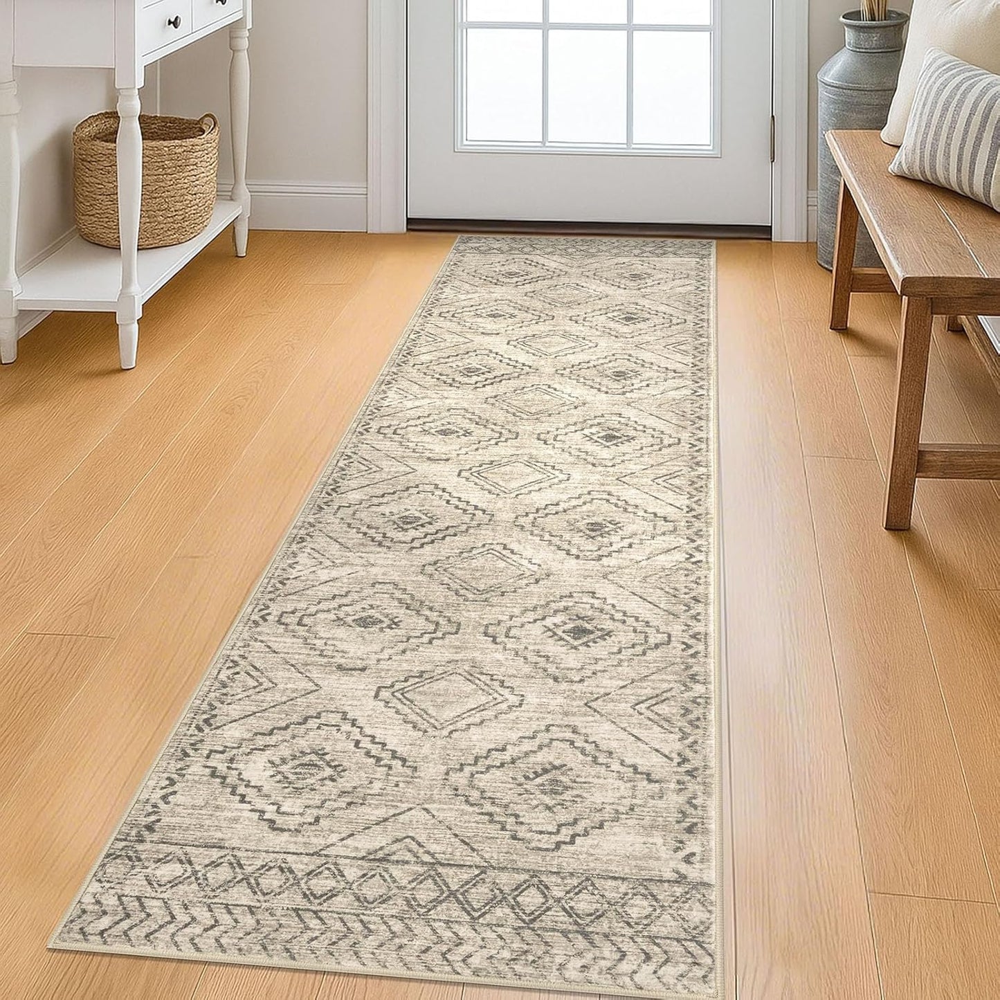 KILOCOCO Kitchen Runner Rug 2x6 Soft Non Slip Washable Design