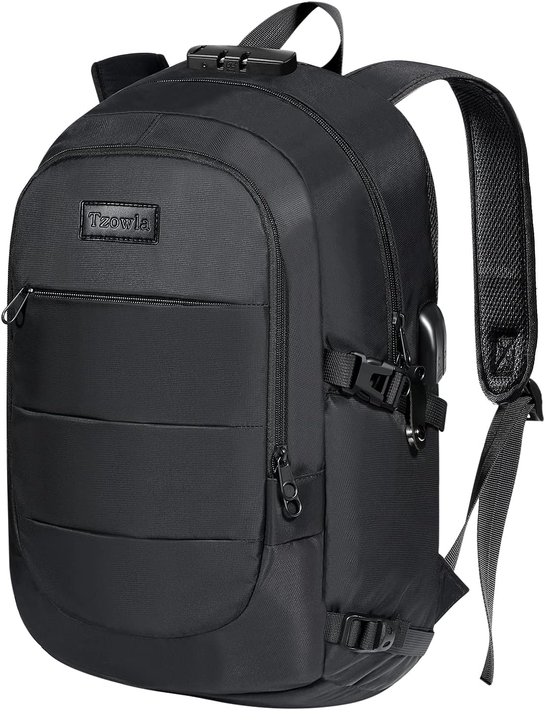Tzowla Anti Theft Laptop Backpack with USB Charging Port