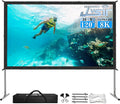 Portable 120 Outdoor Movie Screen - Ultimate Home Theater Experience!