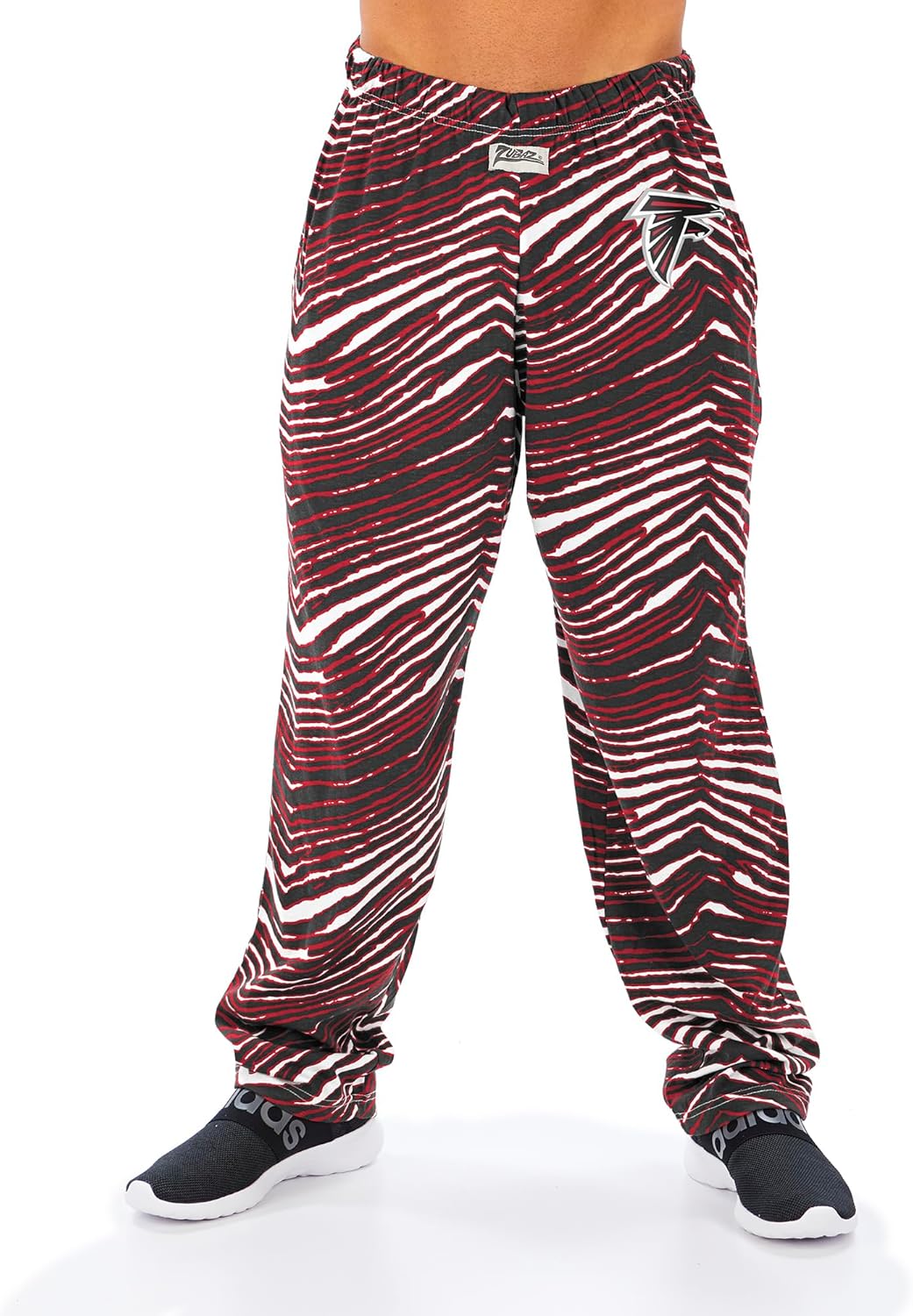 Zubaz Men's Zebra Track Pant for Ultimate Team Pride and Comfort