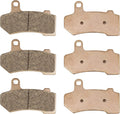 Front Rear Brake Pads Sintered for Harley Davidson - Quiet, Strong