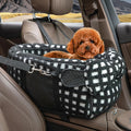 Dog Car Seat for Small Dogs - Comfortable Center Console Booster