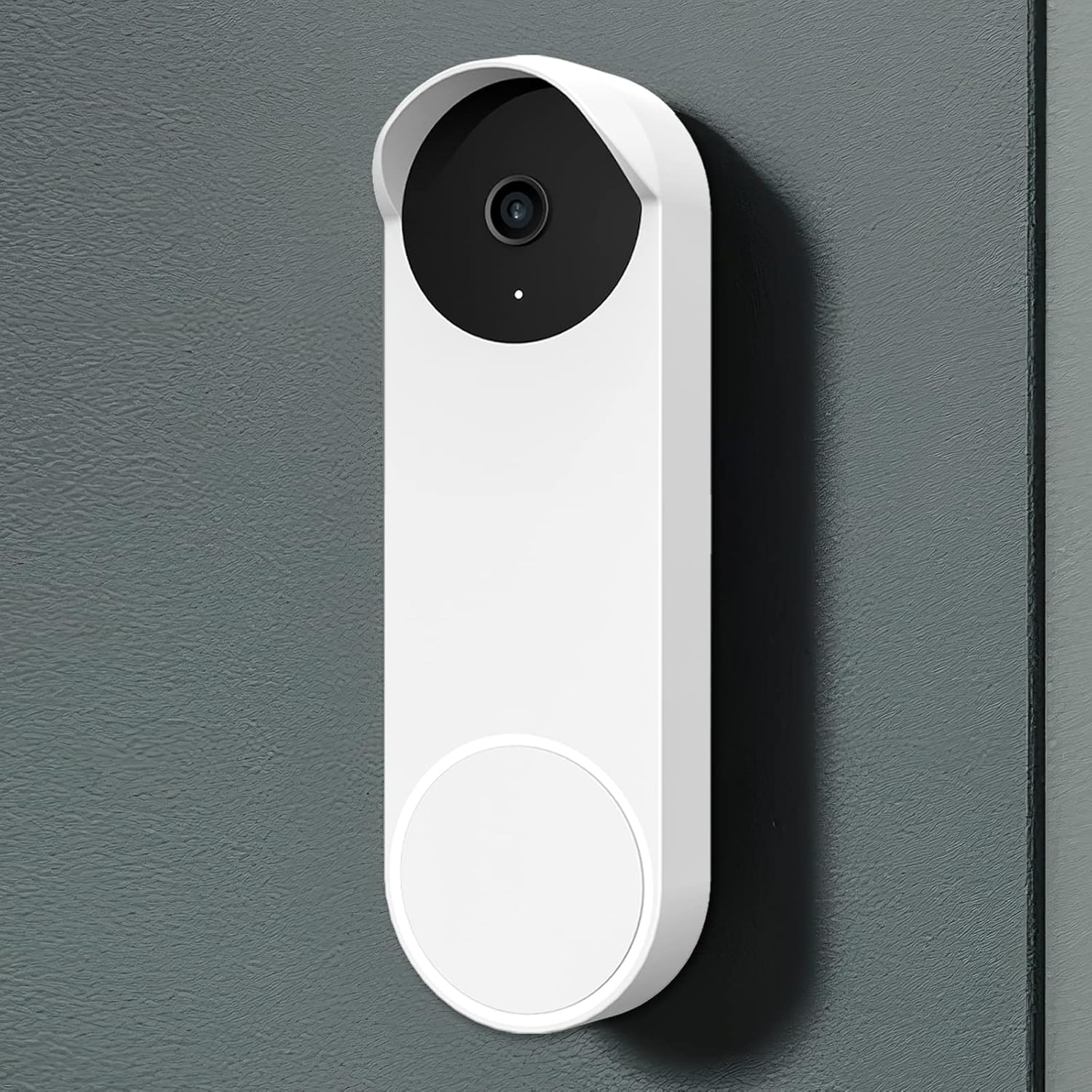 2022 Weatherproof Nest Doorbell Silicone Skin - White