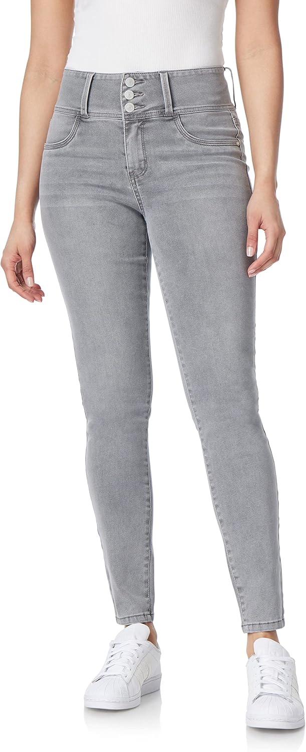 WallFlower Women's Sassy Skinny High-Rise Insta Soft Jeans