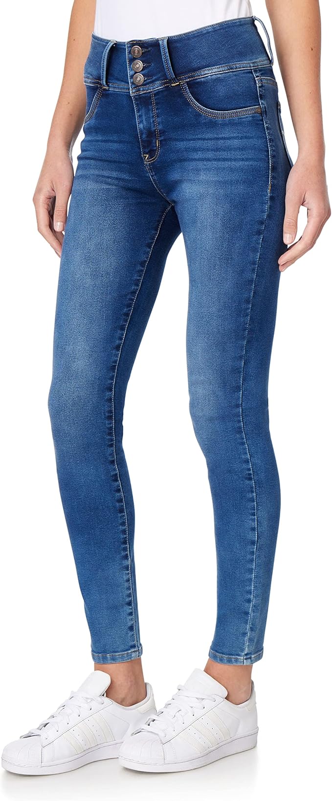 WallFlower Women's Sassy Skinny High-Rise Jeans for Juniors