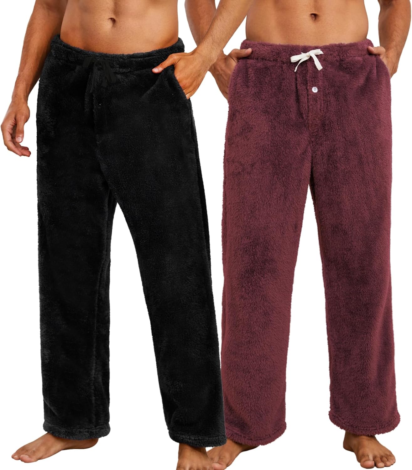 Vulcanodon Plush Warm Pajama Pants for Cozy Winter Nights