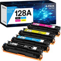 128A Toner Cartridges High Yield Compatible for HP 128A - 4 Pack