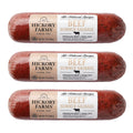 All-Natural Beef Summer Sausage 3 Pack - Nitrite Free Snack