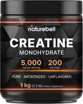 Creatine Monohydrate Powder 1,000g 5,000mg Per Serving - Pure
