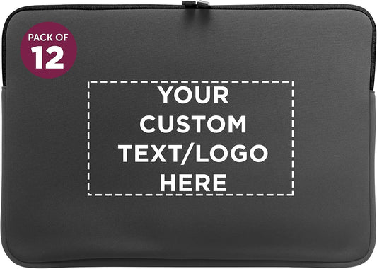 Customizable Neoprene Laptop Sleeves - Lightweight & Durable - DISCOUNT PROMOS!