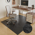 40 in x 50 in Office Mat for Hardwood Floor with 3D Feather Design