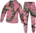 Men's Camo Hoodie Tracksuit Set - Athletic Comfort