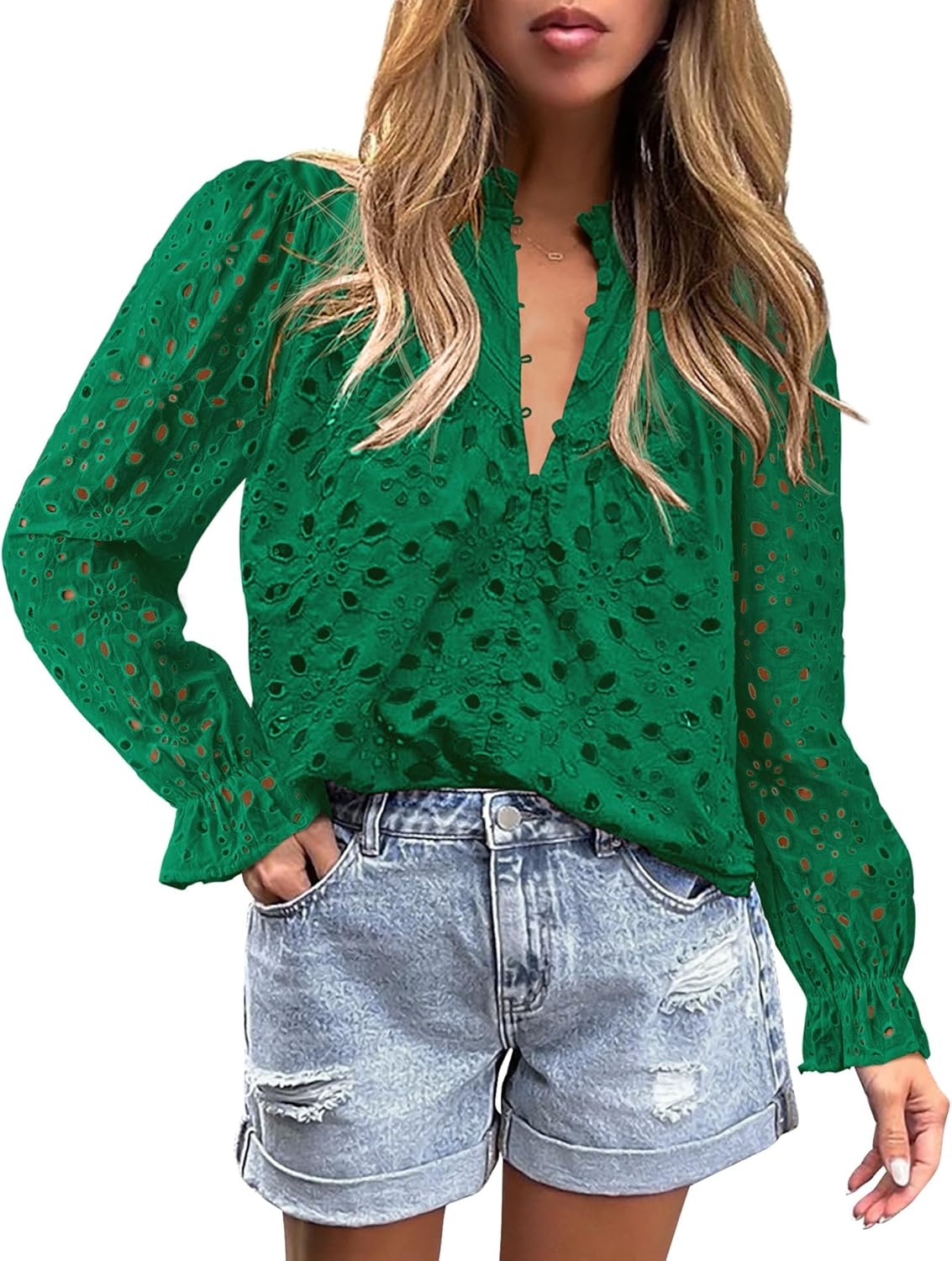 PRETTYGARDEN Women's Dressy Casual Blouse for Fall and Spring