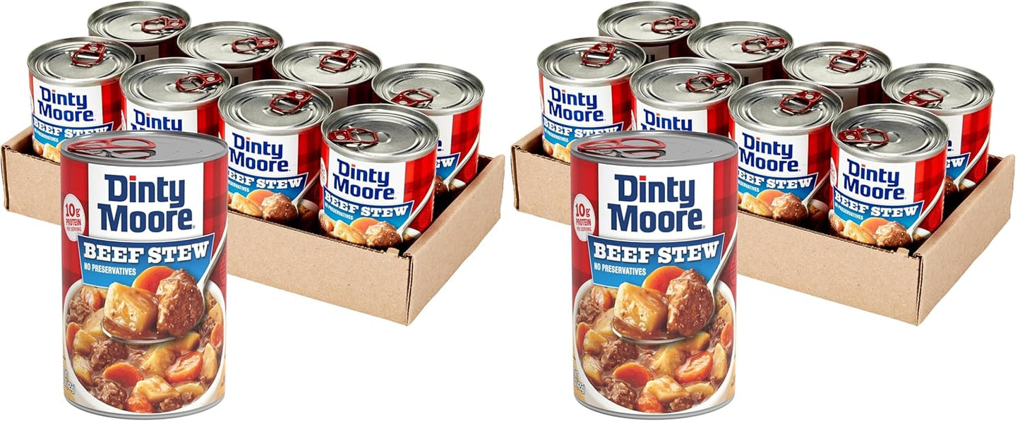 DINTY MOORE Beef Stew, Fully Cooked & Ready-To-Eat Meal