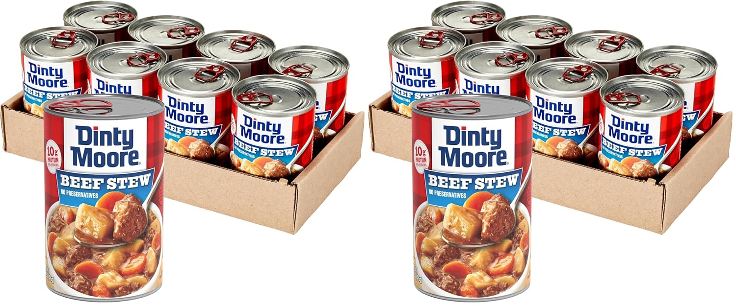 DINTY MOORE Beef Stew, Fully Cooked & Ready-To-Eat Meal
