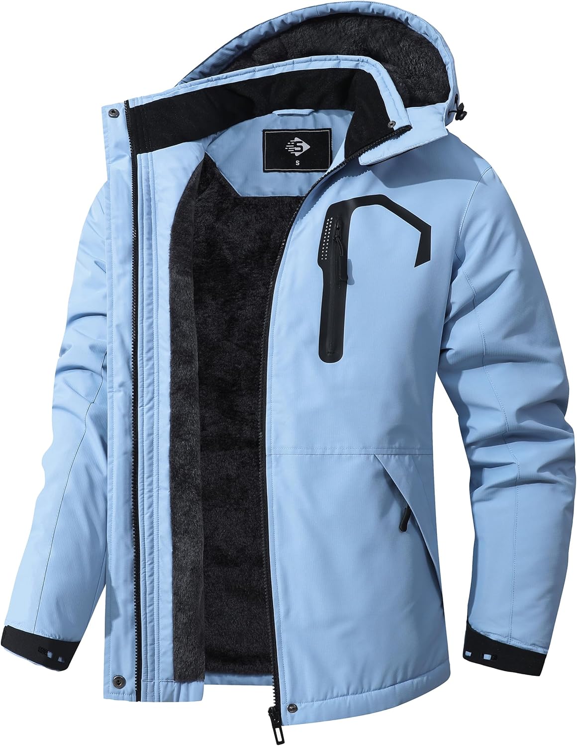 Women's Waterproof Ski Jacket for Winter Sports and Activities
