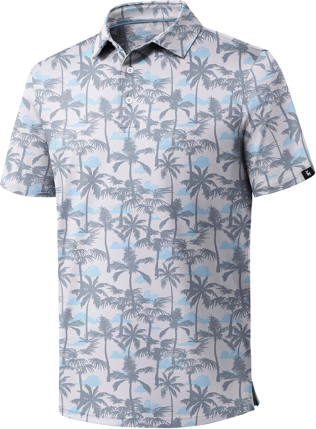 ZITY Golf Shirts for Men Short Sleeve Print Polo Shirt Review