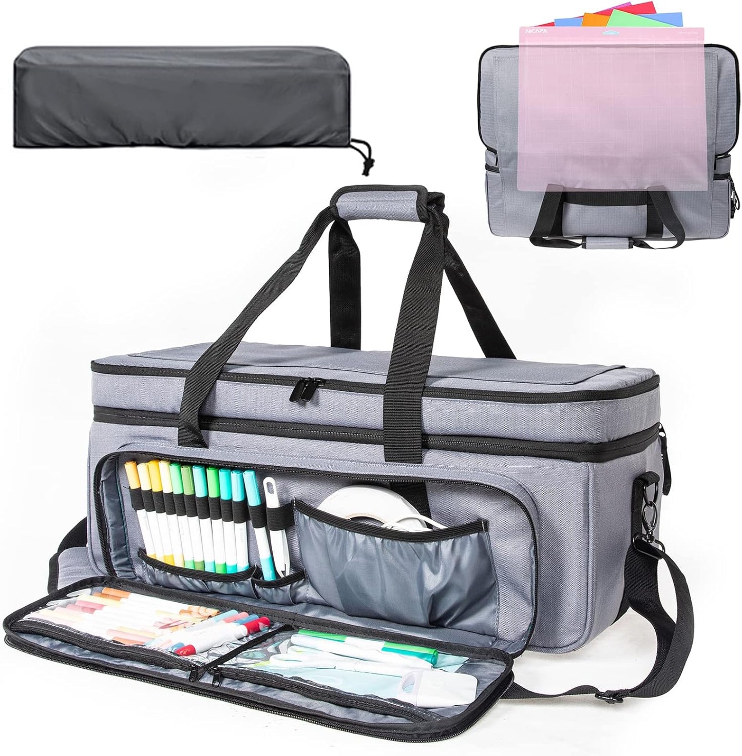 AMOIGEE Carrying Case for Cricut Maker 3 and Explore Series