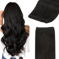 GOO GOO Sew in Hair Extensions Real Human Hair 22in - Silky Volume