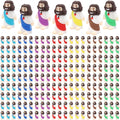 200 Pcs Baby Jesus Figures Mini Jesus Figurines in Bulk - Colorful