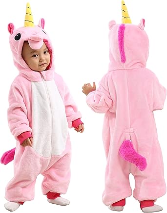 TONWHAR Kids' Tiger Dinosaur Costume Outfit for Baby Fun