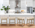Counter Height Bar Stools Set of 4 for Kitchen Counter - Comfortable