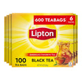 Lipton Black Tea Bags 600 Count - Smooth Hot or Iced Brew