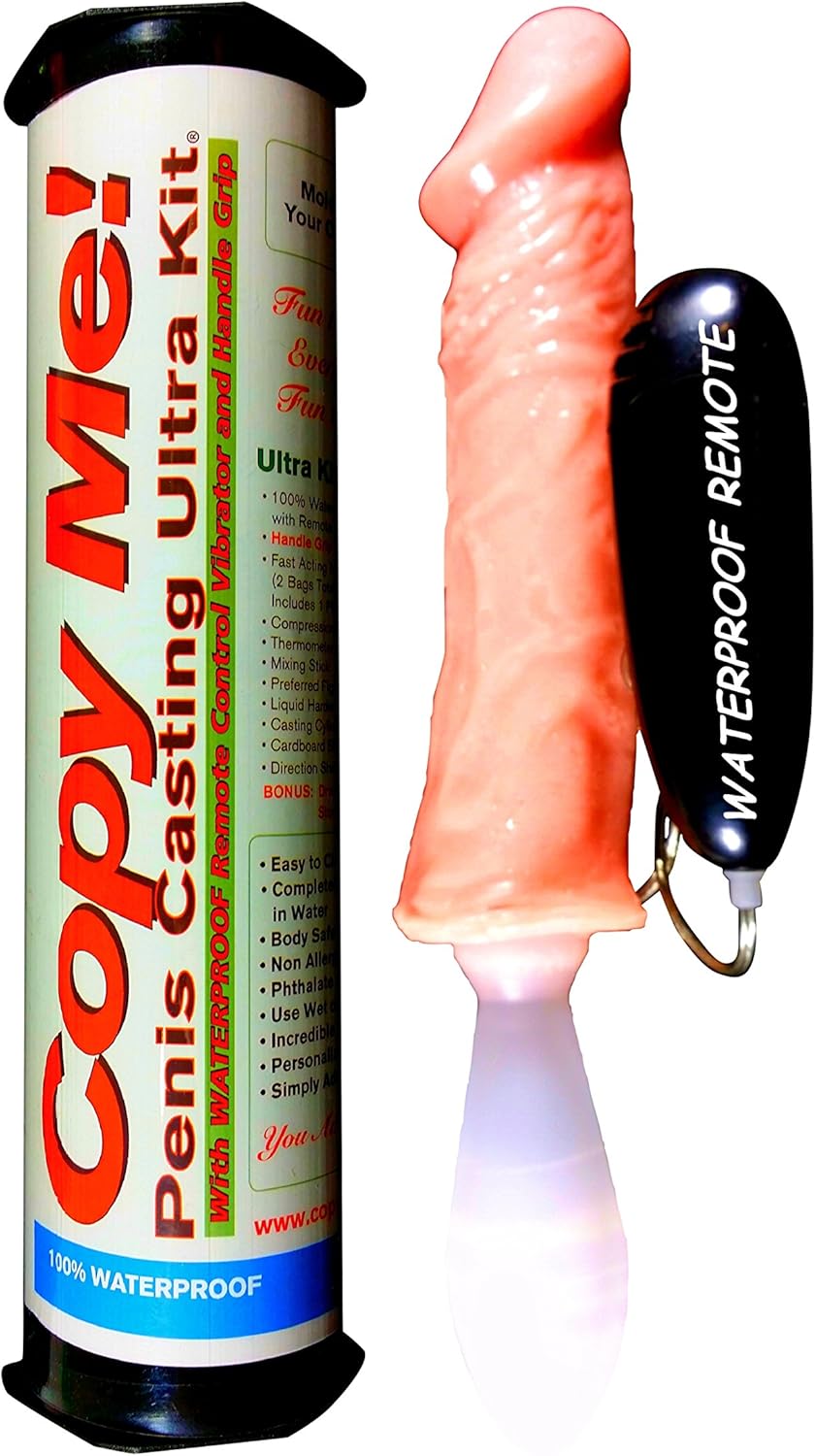 Light Skin Tone Penis Replica Vibrator Maker Casting Kit