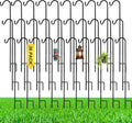 36 Pcs 24 in Shepherds Hook for Outdoor Bird Feeders - Pack of 36