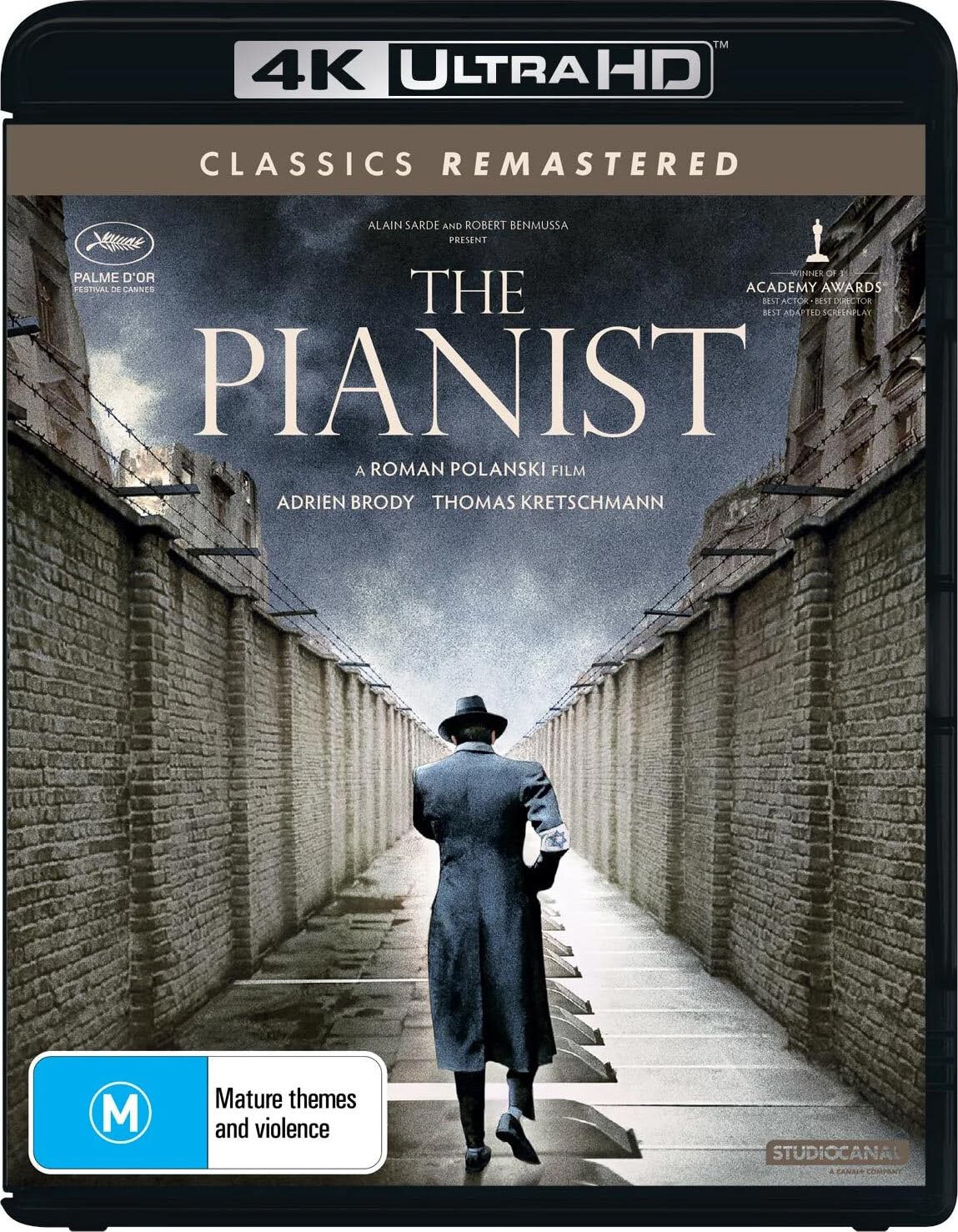 The Pianist 4K Ultra HD - A Masterpiece of Cinematic Artistry