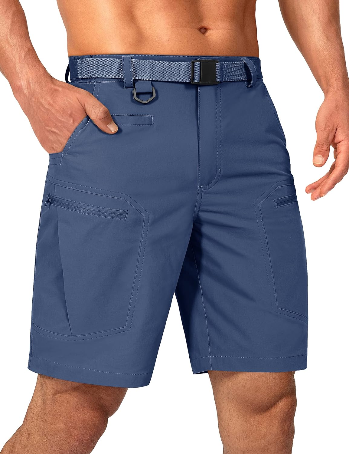 Mens Cargo Hiking Shorts Lightweight Quick Dry Tactical Gear