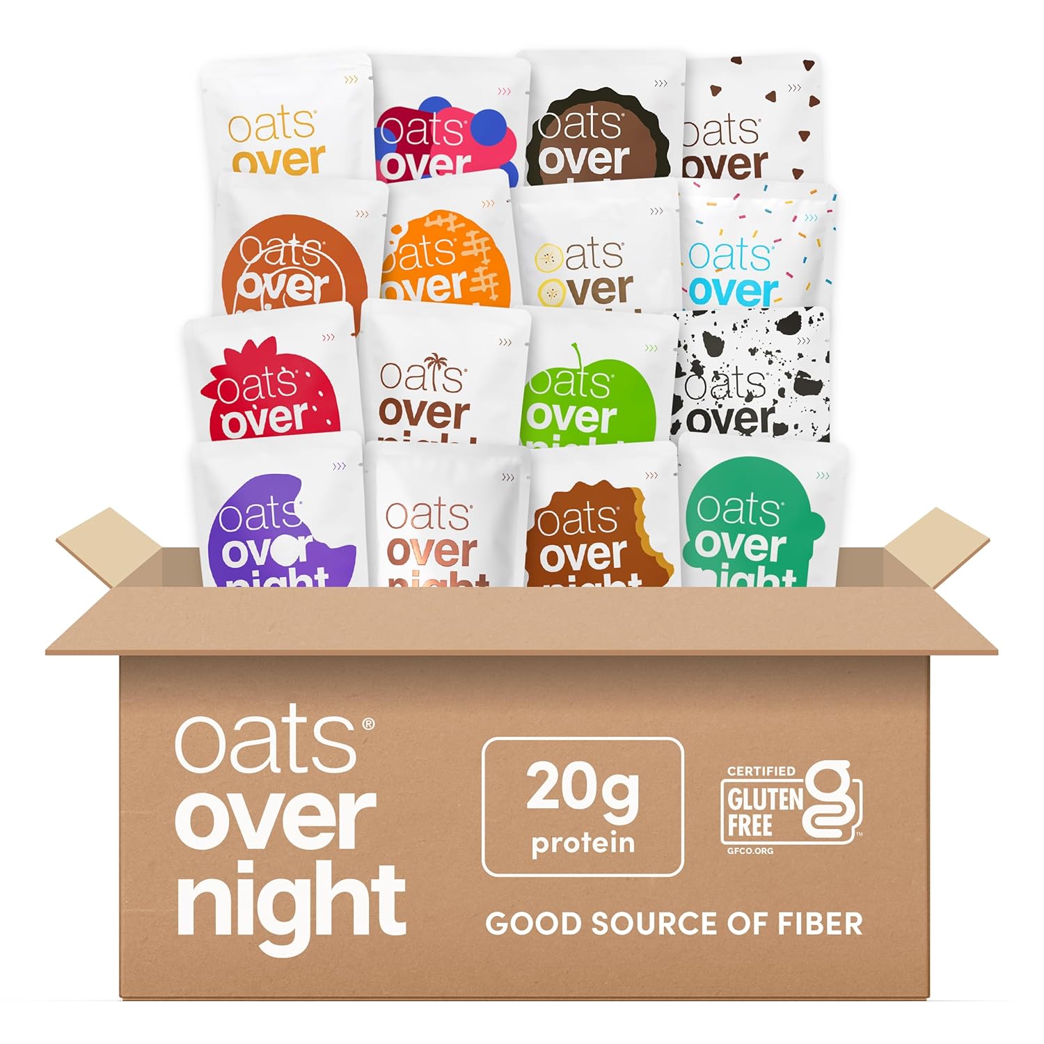 Oats Overnight Ultimate Variety Pack - High Protein Breakfast Shake