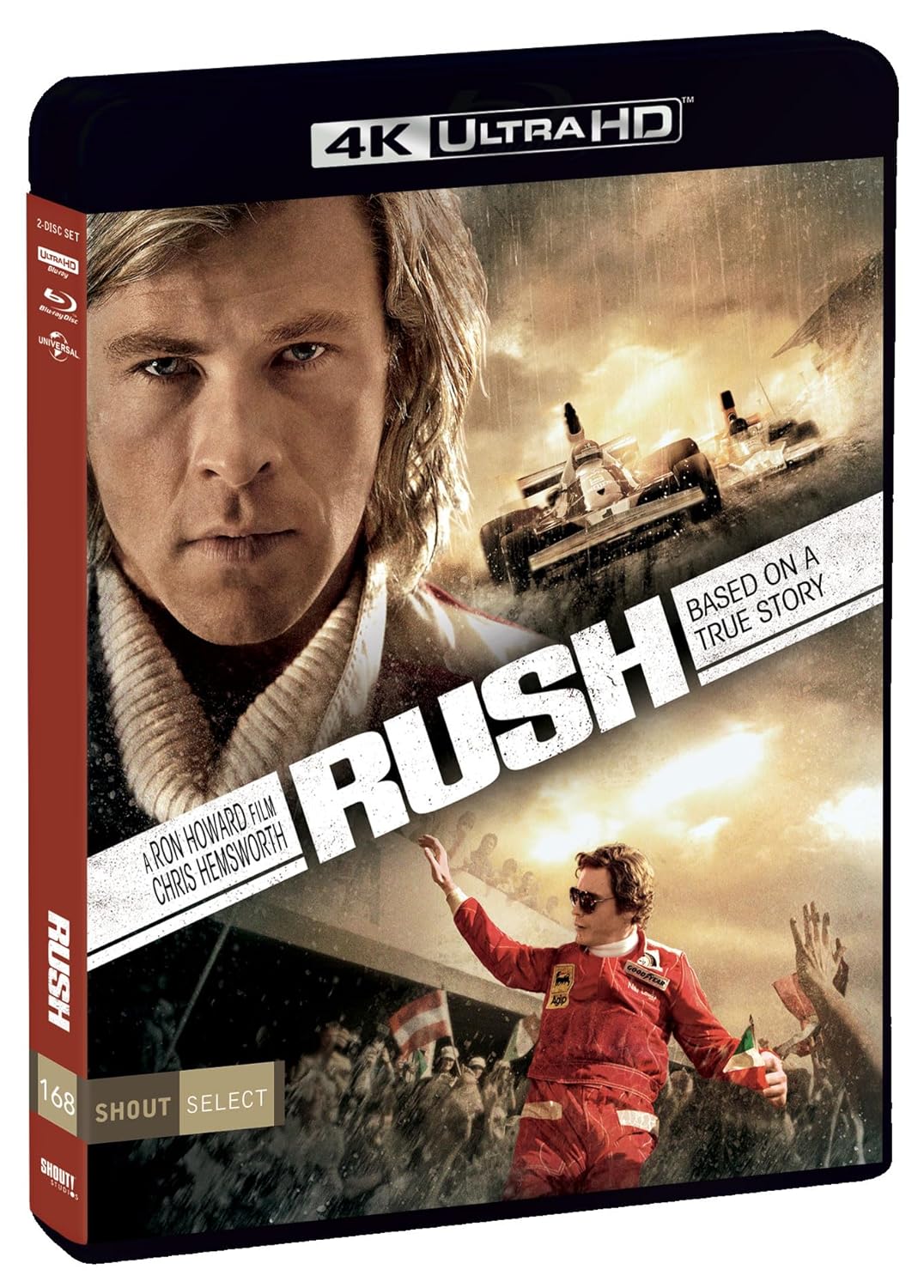 Rush - 4K Ultra HD + Blu-ray: A Thrilling Racing Experience