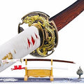 Real Katana Sword Handmade Damascus Steel - Battle Ready
