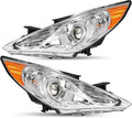 Headlight Assembly Compatible with 2011-2014 Hyundai Sonata - OEM Fit